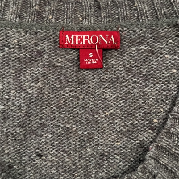 WOMENS GRAY SWEATER SZ S - Picture 2 of 2